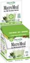 大型生命自然(MacroLife Naturals MacroMeal Vegan Vanila) 超级食品 补充粉末蛋白 + 绿素 亲生素 消化酶 纤维 - 能量 解毒剂 Imune - 非GMO, Gluten - Free - 10 Packet services