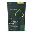 维特里科学高级27+积极健康厨师,Nu Cat Daily multivitamin for 老年猫,平衡维生素,矿物和抗氧化剂,健康老化和健康支持,鱼,30 Counter