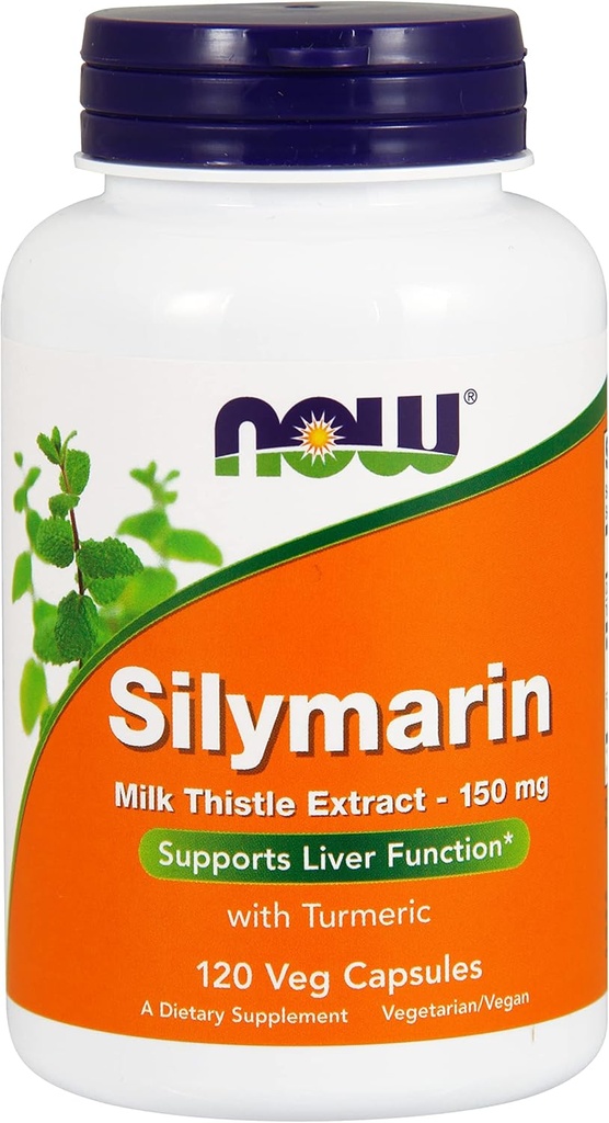 现在食品Silymarin 150mg, 120 VCaps (2包)