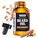 Leven Rose Spiced Sandalwood Beard 油脂和润滑油由游骑兵Groming Co公司提供,100%纯天然有机,用于制成的胡子、芥末和摩斯皮1 oz