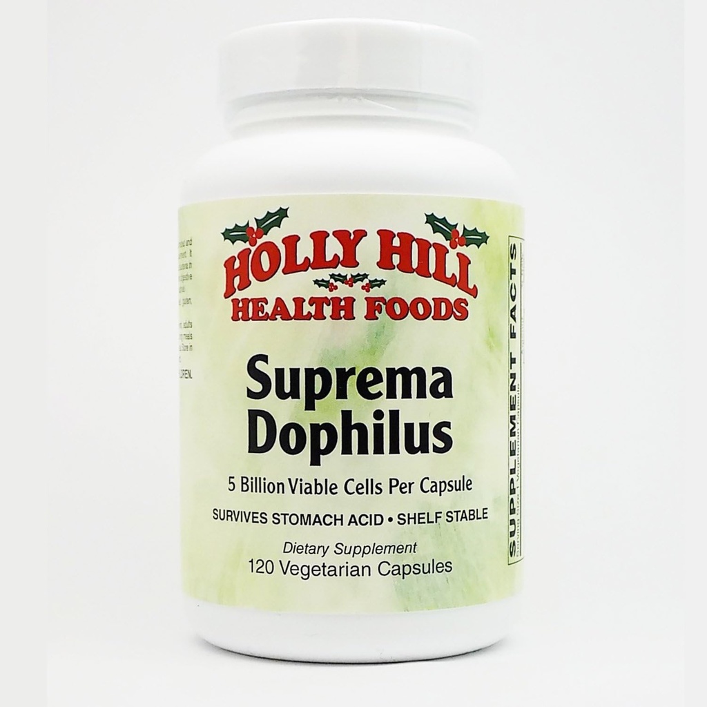 Holly Hill健康食品公司,Suprema Dophilus,120 植物科植物