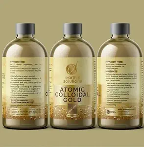 Golden - 纯原子类合金解决方案,促进福祉和精神清晰度 - 天然健康原硫离子补充剂