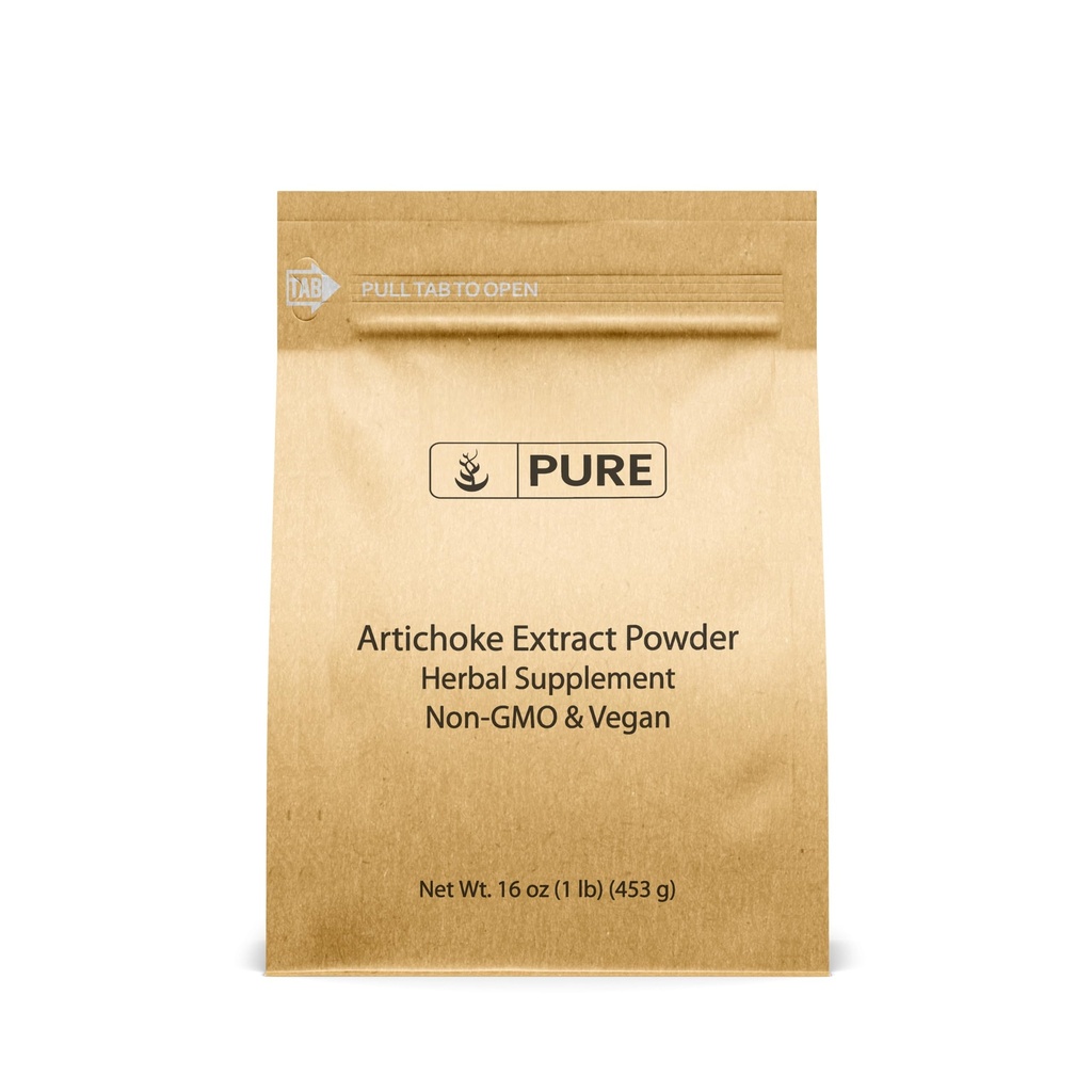 原生蛋白(Artichoke) 提取粉末(1磅),无添加剂或填料,非GMO