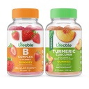生活性B 复合物 + 曲霉素, Gummys Bundle - Great Tasting, Vitamin Supplement, Gluten Free, GMO Free, Chewwable (中文(中国大陆) ).