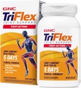 GNC TriFlex Fast-Actioning 2.0, 改进联合舒适和坚韧性, Glucosamine/Chondroitin和Boswellia-Plus Turmeric的临床强度剂量, 120卡普莱茨