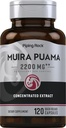 Pipping Rock Muira Puama 根提取 2200 mg → 120 capsules → 适用于男性和女性 → 非 GMO, Gluten 免费补充品