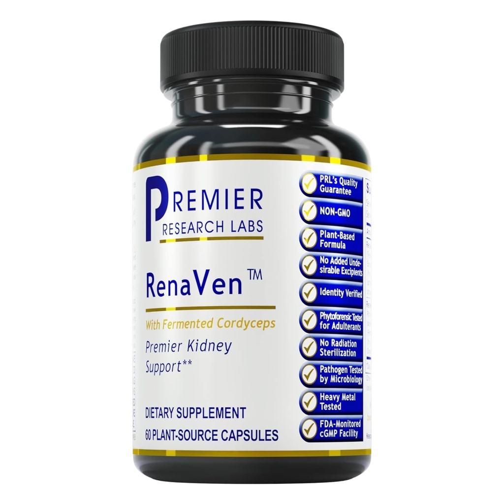 RenaVen总理研究实验室 -- -- 肾脏清洁除毒和修理的首席肾脏支助