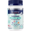Biostime Kids 多维塔明 Gummys with Probiotics & 11 基本维生素(年龄 4+) 儿童多维塔明 儿童多维塔明 儿童多维塔明 无添加糖果实 Bites QQ Free from Top 9 Allergens QQ 50 Count