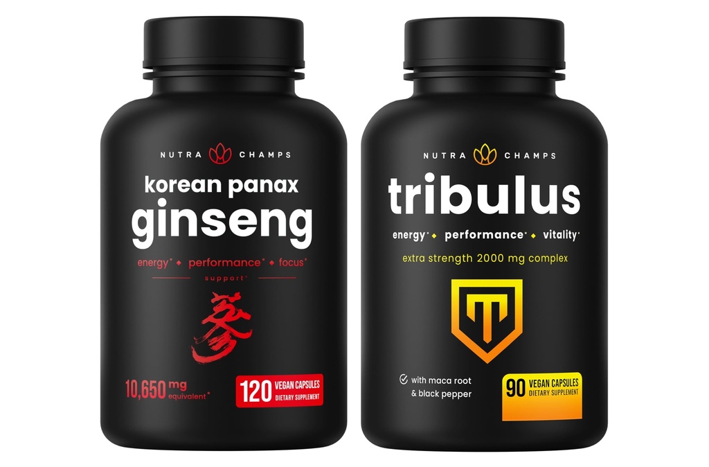 NutraChamps 韩国金森卡普勒和三布卢斯卡普勒斯 2 Pack Bundle