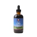 WishGarden Herbs 深肺和胸杆菌支持 - 天然肺部支持补充剂和用Mulein Leaf为吸烟者提供的肺清洁剂,支持肺部健康和肺解毒,促进肺部力量,4oz