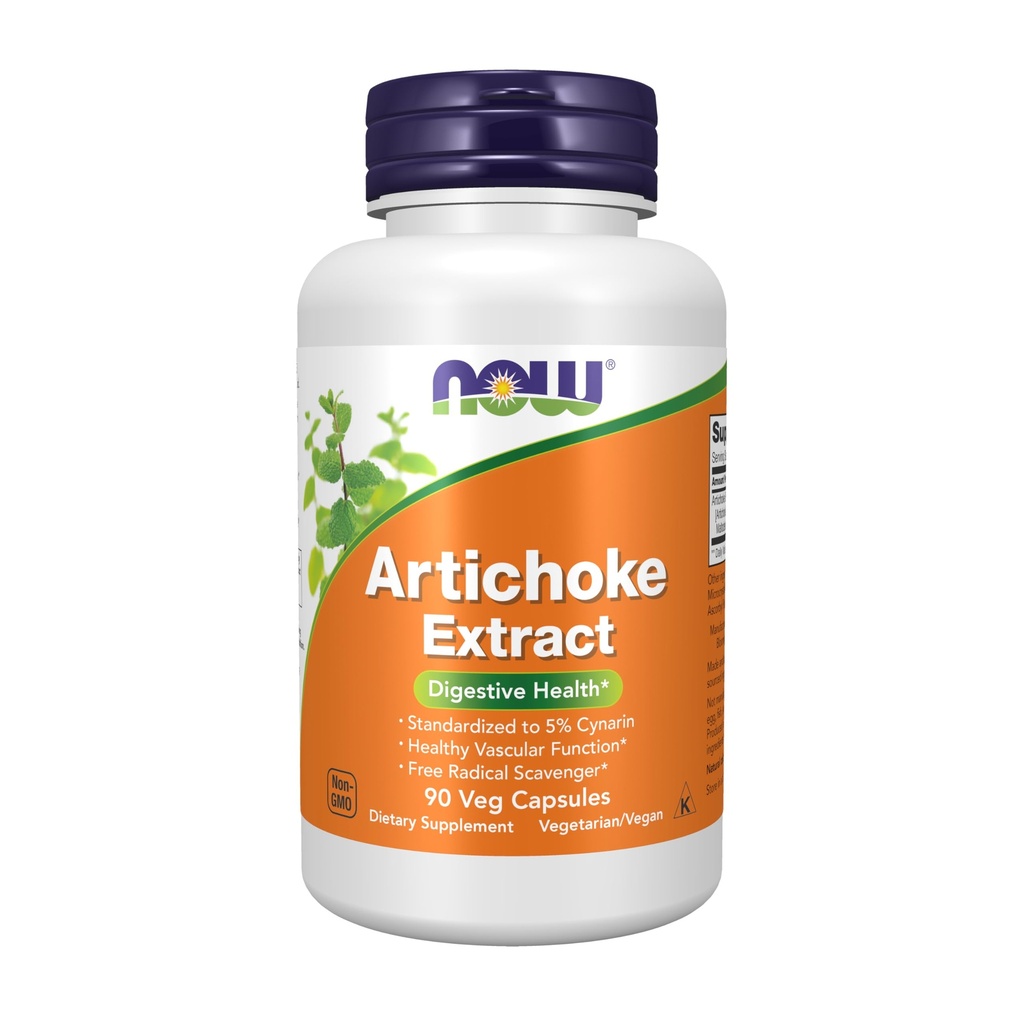 现在食品 Artichoke 提取450mg, Veg-capsules, 90-Count