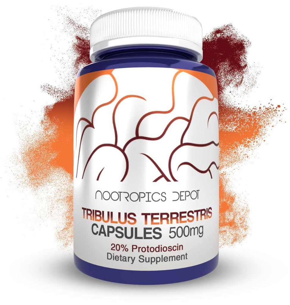 (原始内容存档于2018-09-25) (英语). Nootropoctics Depot Tribulus Extracted Capsules | 500mg | 20% Protodioscin | Tribulus terrestris |  Fit 适切性,Mood, & Virtuality | 60 Counts