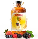 GreenPeach Liquid Immune 支持孩子 — 有机长莓糖浆加维生素C, D, E & Zinc → Toddler & Infant Immune 助推器
