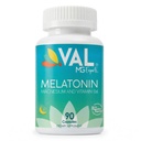 VAL Mg 专家 Melatonin 3 mg 配有维生素 B6 和 镁 → 90天供应 → 睡眠支持 和健康循环韵律 → 非 GMO , 无胶质,抗氧化剂配方