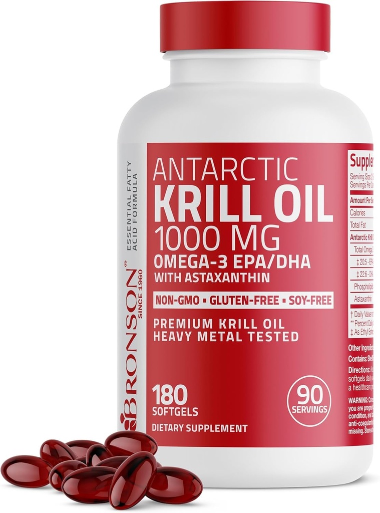 与Omega-3s环保局、DHA、Astaxanthin和Phospolipids 180 Softgel公司合用