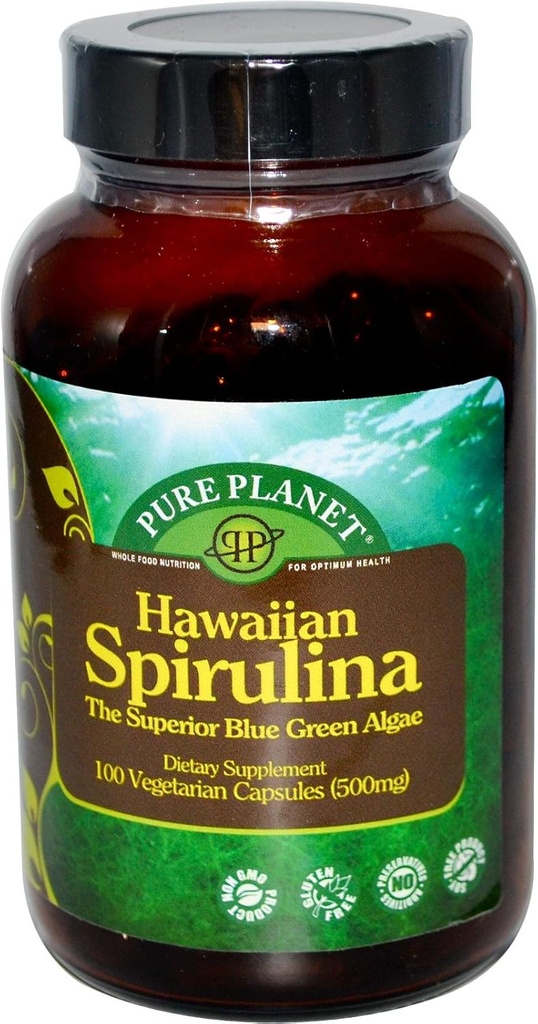 PLANET Spirulina, 100 CT