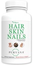 Wellgenix Purvana Hair, Skin, and Nails - One a Day Softgel - 2500mcg Biotin, DMAE, MSM, 马尾, 葡萄种子提取 - Anti Aging, PCOS & 产后头发生长, 坚固的Nails (90个计数)