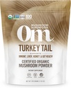 Om 蘑菇超食品 土耳其 Tail 有机蘑菇 Power Pouch, 7.05 Ounce, 100 services, Immune Supports, Polysacchrides, Beta-Glucans, Gut Health & Holistic Defense Mushroom 补编