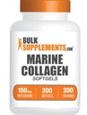 Bulk Assupports.com Collagen 软胶 - Collagen Peptides Capsules - Collagen 妇女药剂 - Collagen Peptides Pills - Marine Collagen - Collagen 补充(300个计数 - 300个服务)