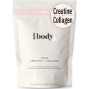 New - Creatine + Collagen for Women - 支持精益肌肉生长与发展,Booty Gain, 能源与复苏 - 5g Creatine Monohydrate Plus 5000mg Collagen Peptides Combo - 30名服务者
