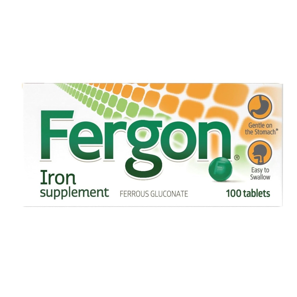 Fergon HighPotency Iron Supplements 100 ea(3号包)