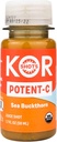KOR Shots Sea Buckthorn and Baobab Shot - 1.7 Fl Oz - Potent C - 超级食品维生素 C Shot - USDA认证有机体