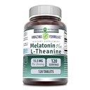 (原始内容存档于2018-10-21) (英语). Amazing Formules Melatonin Plus L-Theanine 15.5 Mg QQ平板电脑 Supplements QQ Non-GMO QQ Gluten-Free QQ 在美国制造 (Pack QQ 120 Count).