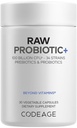编码 原始Probiotic+ 补充 - 34 Probiotic Strains, 100亿 CMUs, 原始全食品 Probiotics, 消化酶, 原始水果和蔬菜 预生 - Wild Kefir文化 - 非GMO - 30 Capsules