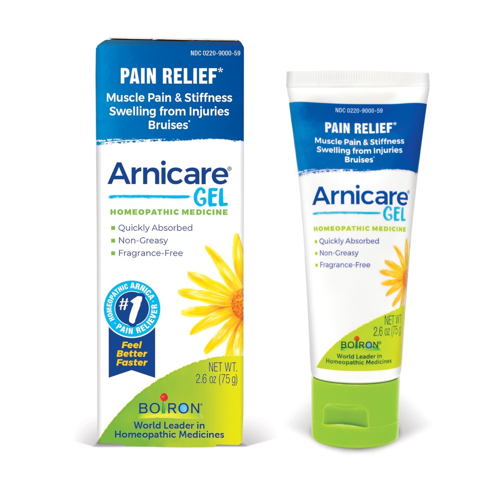 Boiron Arnicare Gel 联合疼痛、肌肉疼痛、肌肉疼痛和来自创伤或创伤的疗效 -- -- 无油脂和无油脂 -- -- 2.6 oz
