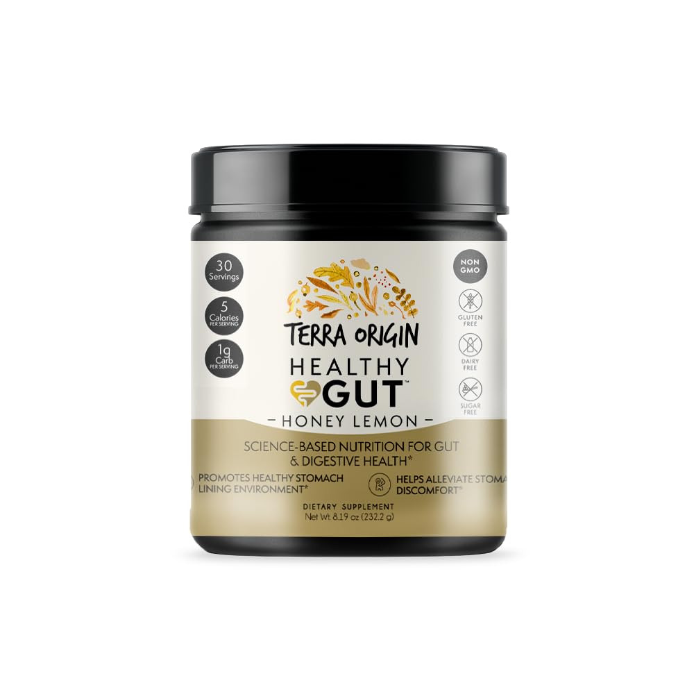 (原始内容存档于2018-09-21) (英语). TERRA Group Health Gut Powder (Honey Lemon) – 30-Serviges with L-Glutanine, Zinc, Glucosamine, Slippery Elm Bark and More!.