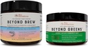 Live Agency Beyond Greens & Beyond Brew 豆腐的美味绿皮粉为Bloating + 蘑菇超级食品咖啡 咖啡咖啡替代免费