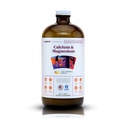 LIQUIDHEAALTH 钙和镁 成人液体维生素补充剂 - Bone, 联合, 肌肉, 连接组织支持, 心脏健康, 基本营养剂 - 在美国制造, Vegan, 非转基因生物, 无糖(32 oz)