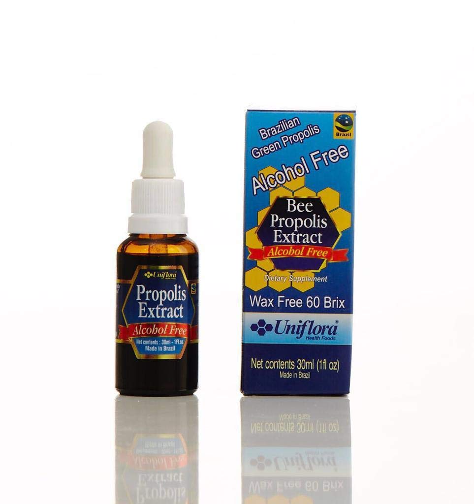 Uniflora 巴西绿蜜蜂 Propolis Extract – 无酒精,60 Brix – High Artepilin C – Immune Support 30ml