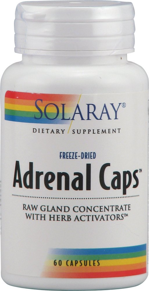 SOLARAY 肾上腺盖(60个盖)