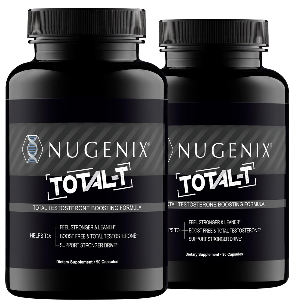 Nugenix Total-T, Free and Total Testosterone Booster Supplement for Men, 180 Counter 页面存档备份,存于互联网档案馆(英文)