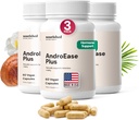 营养的AndroEase Plus -- -- 妇女自然平衡补充 -- -- 配有锌和Saw Palmetto的Vegan公式 -- -- 每日健康与生命的180顶盖 -- -- 在美国制造
