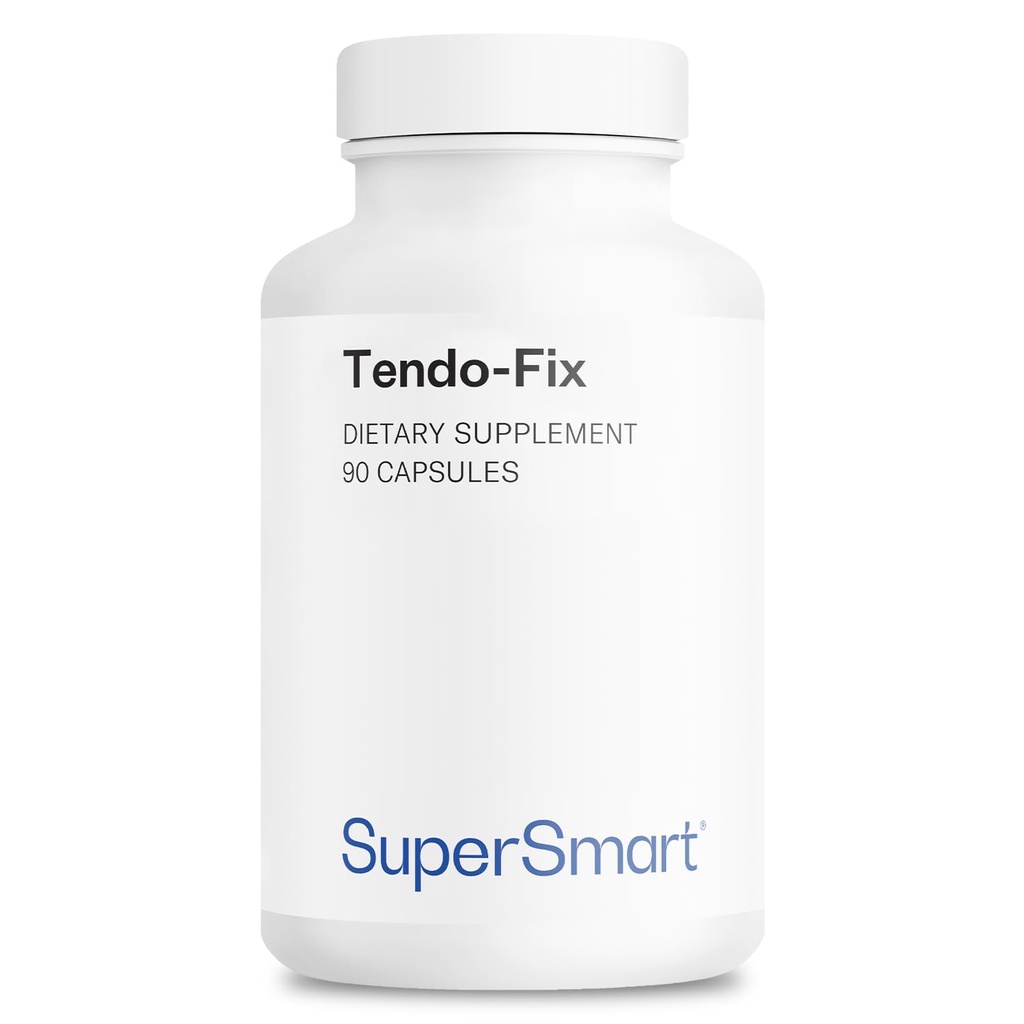 Supersmart - Tendo-Fix 750 mg/日 - 增加与Collagen QQ 非GMO & Gluten Free - 90 蔬菜卡普尔的联合流动性