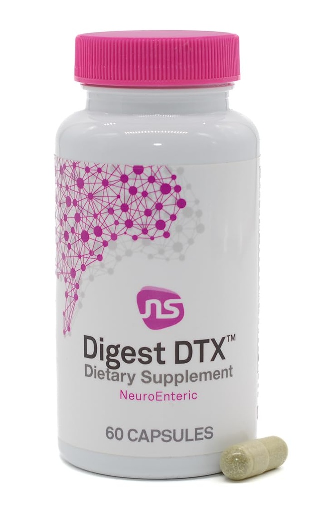 神经科学文摘 DTX Gut 配有针对男女的消化酶 + Apple Cider Vegar & Zinc Carnosine - 推广健康消毒,免疫支持和消化健康(60 Capsules)