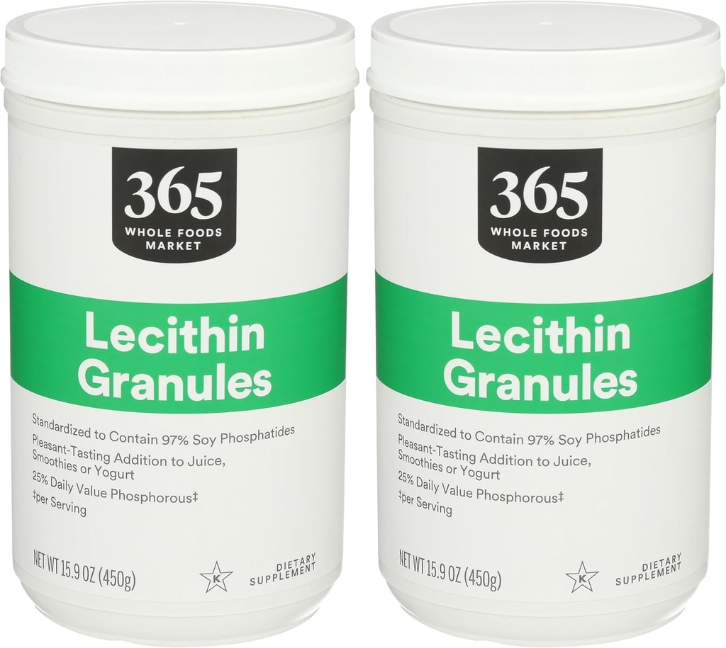 365 由全食品市场,Lecithin Granules,15.9 Ounce(包2)