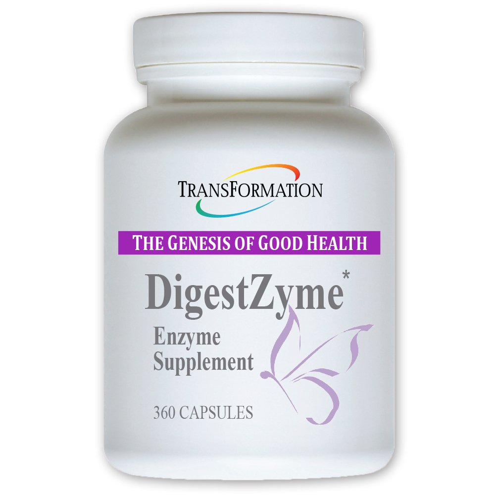 转录儿童良好健康酶的基因 - 自然文摘Zyme 过度健康补充公式,营养吸收,支持怀孕和哺乳期间的文摘,360盖