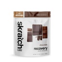 Skratch Labs 工作后恢复 饮用巧克力混合,(21.2 oz, 12 services) 配有 Casein, Whey, Probiotics, Gluten Free, Kosher, 蔬菜