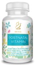 ACTIF 产后维生素25+有机维生素和有机草药,护理和哺乳补充剂,支持婴儿脑发育,非GMO,美国制造,90个计数