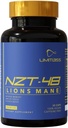 NZT-48 Premium Brain Boster - 狮子马恩增殖剂 Capsules - 记忆和焦点的诺诺氏脑增殖剂 - 脑药丸 - 自然能源 - 咖啡因自由,磷酸id,30种服务