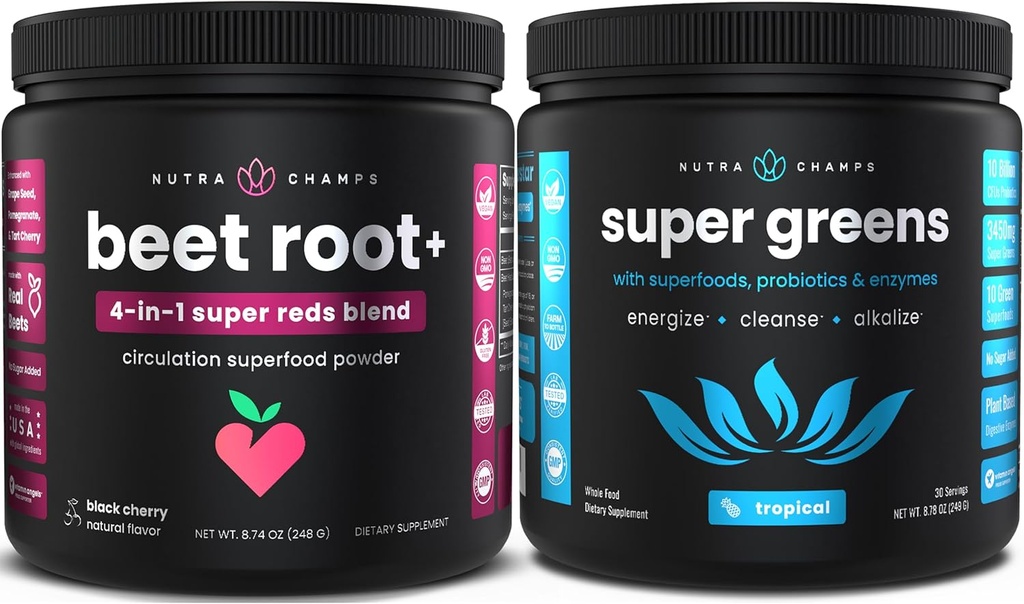 NutraChamps Beet 根粉 - 绿地超级食品粉