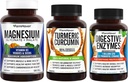 FarmHaven Glycnate & Malate Complex w/维生素D3 & Turmeric Curcumin 配有生物牡蛎黑辣椒和消化酶,配有18种Probiotics & Herbs