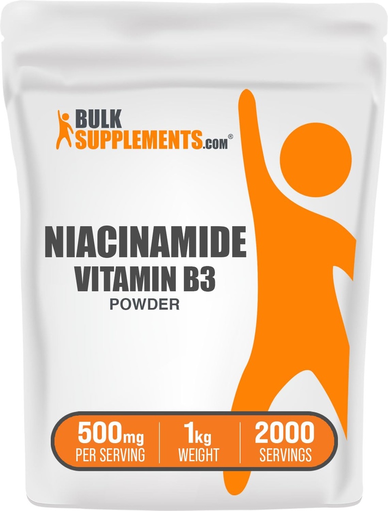 bulk supports.com 硝基南锡粉 - 硝基南锡500mg - 维生素B3 硝基南锡 - 维生素B3 硝基南锡500mg - 每服500mg 硝基南锡(5公斤 - 11磅)