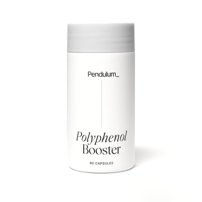 Pendulum 多酚促进剂、超食品抗氧化剂、有益植物化合物促进健康、帮助男、女的Boost Akkermansia Muciniphila(60 Capsules,1-Pack)