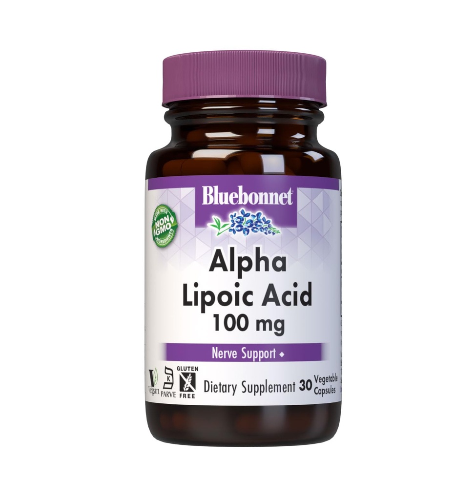 BLUBONNET ALPHA LIPOIC ACID 100毫克