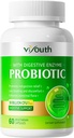 女性和男性的抗生素 -- -- 抗生素50亿 CMU 18 Strains & 5 Gut Health, Immune -- -- 抗生素Capsules支持气体和布洛廷,自然,非GMO,Gluten Free,60ct
