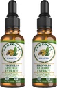 Green Propolis 提取液体 - 巴西蜜蜂 Propolis - 无酒精免疫支持补编 - 60日供应 - 自然豁免射击